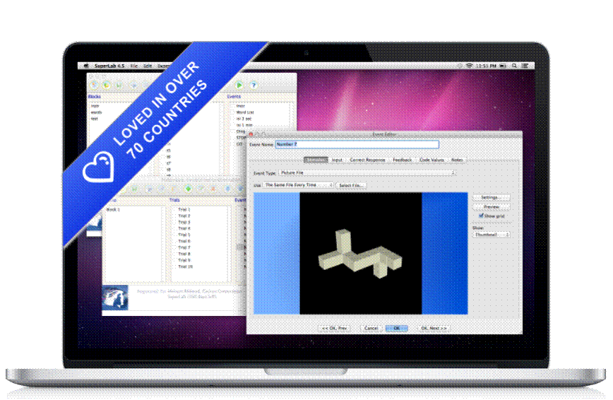 SUPERLAB Software Experimentación Psicológica